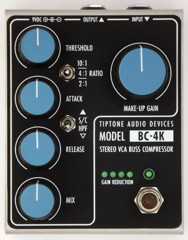 BC-4K: Stereo VCA Buss Compressor